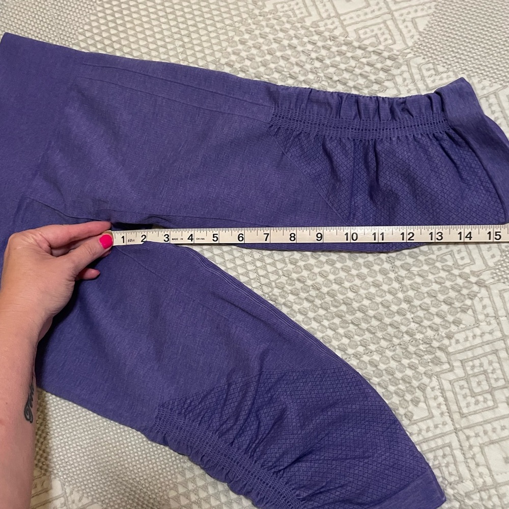 Lululemon In the Flow Crop Leggings Size 6 - Picture 5 of 5